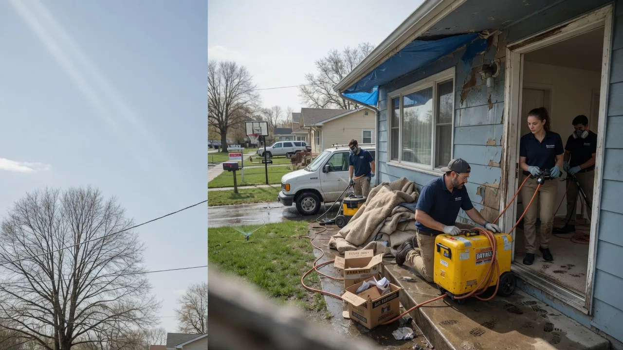 Basement Flood Cleanup in Mount Sterling, IA near me